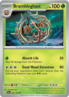 Brambleghast — Paldea Evolved