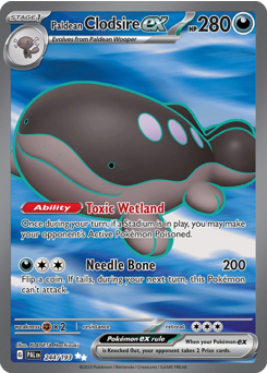 Paldean Clodsire ex — Paldea Evolved