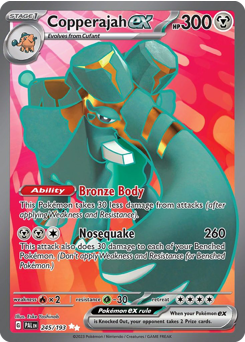 Copperajah ex — Paldea Evolved