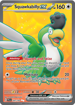 Squawkabilly ex — Paldea Evolved