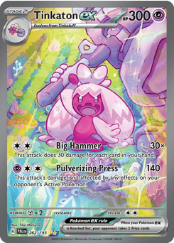 Tinkaton ex — Paldea Evolved