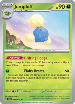 Jumpluff — Paldea Evolved