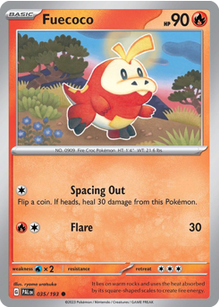 Fuecoco — Paldea Evolved