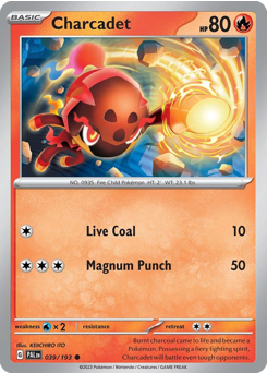 Charcadet — Paldea Evolved