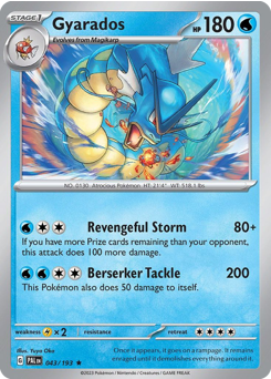 Gyarados — Paldea Evolved