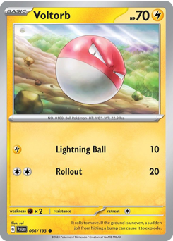 Voltorb — Paldea Evolved