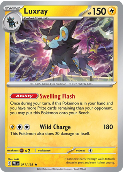 Luxray — Paldea Evolved