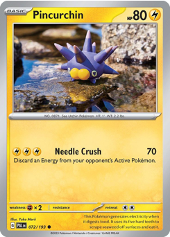 Pincurchin — Paldea Evolved