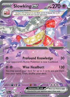 Slowking ex — Paldea Evolved