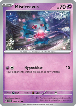 Misdreavus — Paldea Evolved