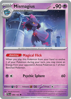 Mismagius — Paldea Evolved