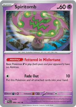 Spiritomb — Paldea Evolved