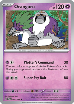 Oranguru — Paldea Evolved