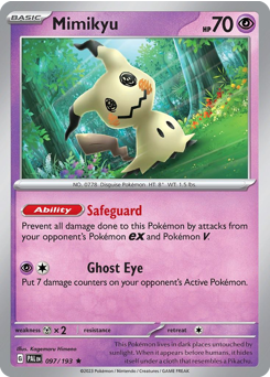 Mimikyu — Paldea Evolved