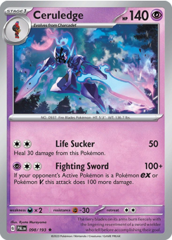Ceruledge — Paldea Evolved