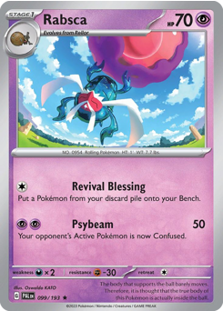 Rabsca — Paldea Evolved