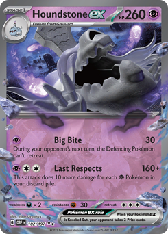 Houndstone ex — Obsidian Flames