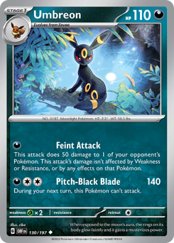 Umbreon — Obsidian Flames