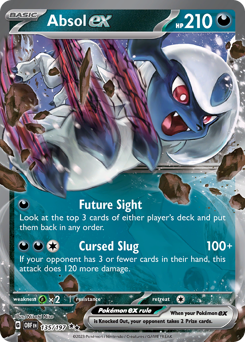 Absol ex — Obsidian Flames