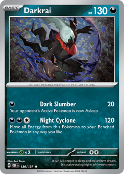 Darkrai — Obsidian Flames