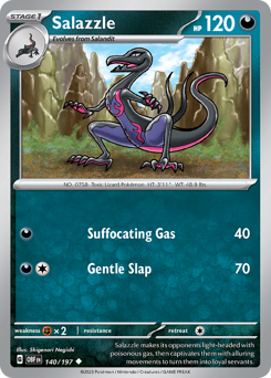 Salazzle — Obsidian Flames