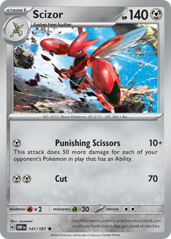 Scizor — Obsidian Flames