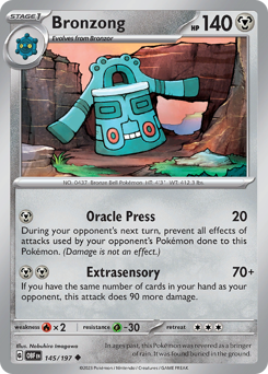 Bronzong — Obsidian Flames