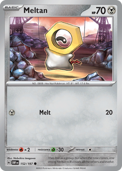 Meltan — Obsidian Flames