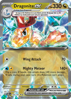 Dragonite ex — Obsidian Flames