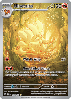 Ninetales — Obsidian Flames