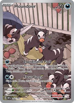 Houndour — Obsidian Flames