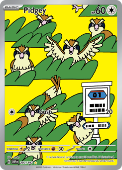 Pidgey — Obsidian Flames