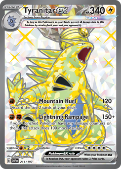 Tyranitar ex — Obsidian Flames
