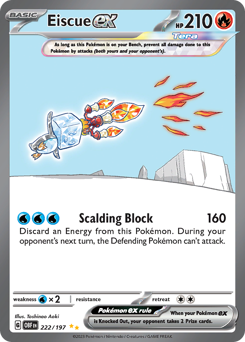 Eiscue ex — Obsidian Flames