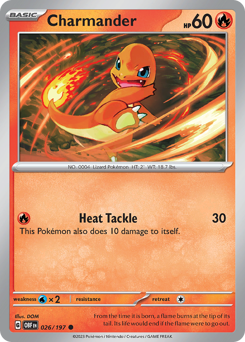 Charmander — Obsidian Flames