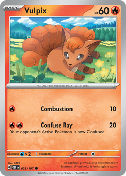 Vulpix — Obsidian Flames