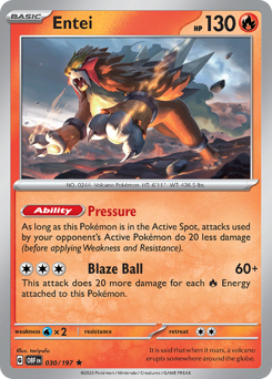 Entei — Obsidian Flames