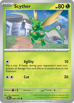 Scyther — Obsidian Flames
