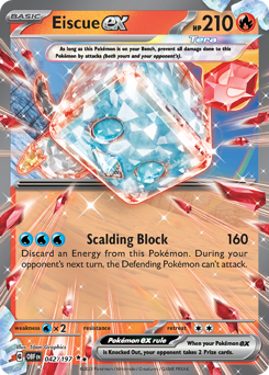 Eiscue ex — Obsidian Flames