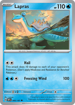 Lapras — Obsidian Flames