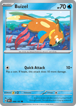 Buizel — Obsidian Flames