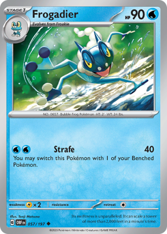 Frogadier — Obsidian Flames