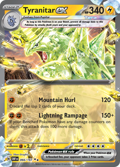 Tyranitar ex — Obsidian Flames