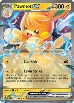 Pawmot ex — Obsidian Flames