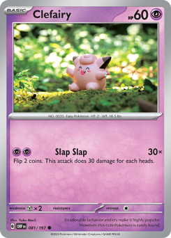 Clefairy — Obsidian Flames