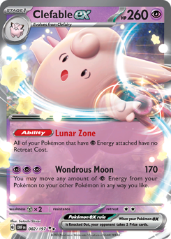 Clefable ex — Obsidian Flames