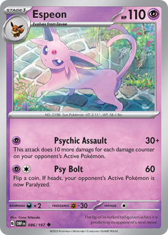 Espeon — Obsidian Flames