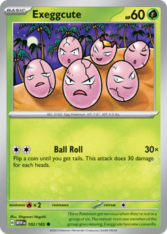 Exeggcute — 151