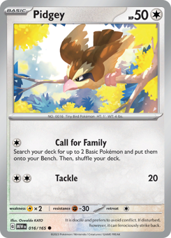 Pidgey — 151
