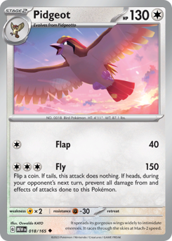 Pidgeot — 151
